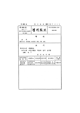 Page 1 제 688 호 경기 도 보 1967. 6 7 ( 1 ) 제 688 호 수원 동일