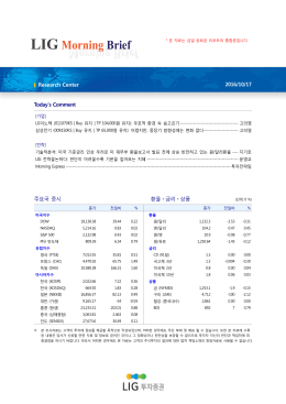 Research Center 2016/10/17 Today`s Comment