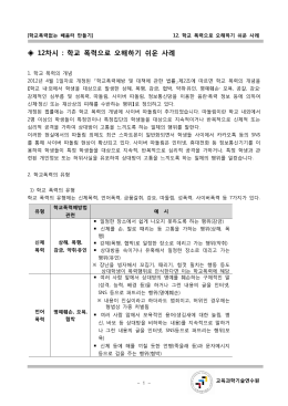 학교폭력없는 배움터 만들기