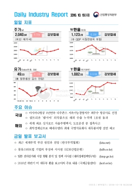 Daily Industry Report 2016. 10. 19(수)