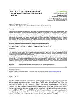 FAKTOR-FAKTOR YANG BERHUBUNGAN