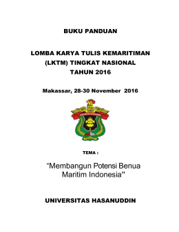 Membangun Potensi Benua Maritim Indonesia