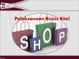 Pelaksanaan Bisnis Ritel