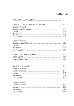 Daftar Isi