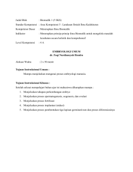 embryologi umum