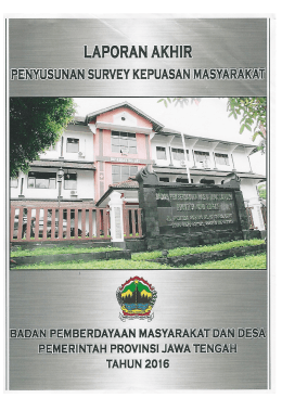 - Bapermades Provinsi Jawa Tengah