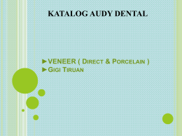 Gigi Tiruan Behel