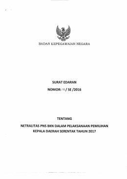 BADAN KEPEGAWAIAN NEGARA