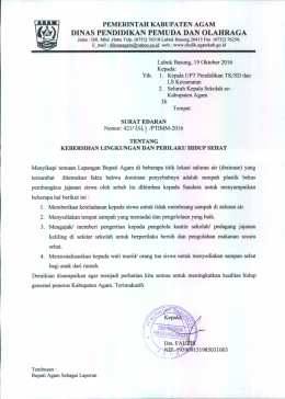 Surat Edaran Silahkan Unduh Disini