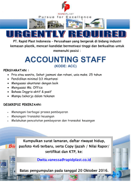 accounting staff (kode: acc)