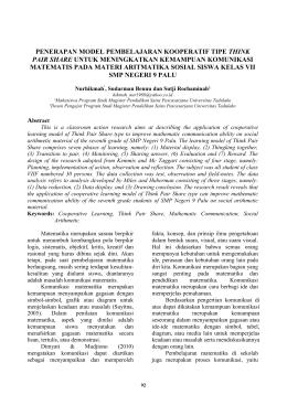 this PDF file - Jurnal Ilmiah Universitas Tadulako
