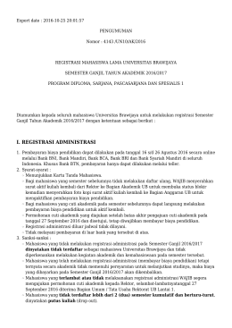 i. registrasi administrasi