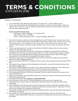 term and condition explorun