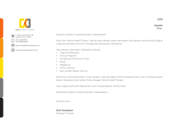 2016 Kepada YTH - Assalamu`alaikum warahmatullahi wabarakatuh