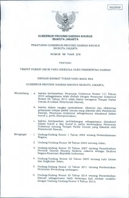 &yuml;&thorn;P ERGUBNO . 1 8 8 TAHUN . 2 0 1 6