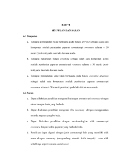 BAB VI SIMPULAN DAN SARAN 6.1 Simpulan a. Terdapat