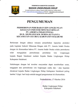 PENGUMUMAI{