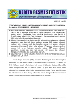 Unduh BRS Ini - Badan Pusat Statistik