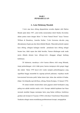 BAB I PENDAHULUAN A. Latar Belakang Masalah