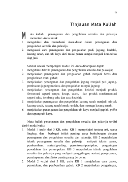 Tinjauan Mata Kuliah