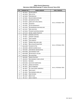 Jadual Interview