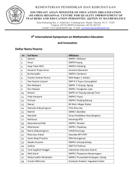 Attachment of Official Invitation Letter