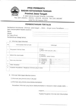 isffi - BKP Jateng - Provinsi Jawa Tengah