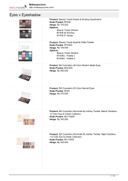 Eyes &raquo; Eyeshadow - Makeupuccino.com