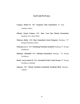 DAFTAR PUSTAKA