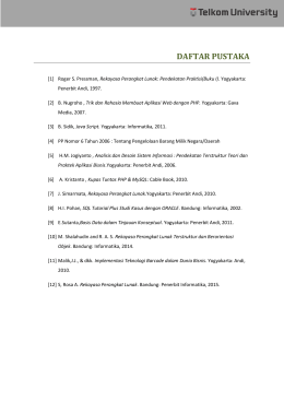 U. Daftar Pustaka