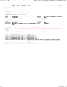 e-Catalogue - LKPP https://e-katalog.lkpp.go.id/backend/paket