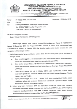 Page 1 KEMENTERIAN KEUANGAN REPUBLIK INDONESIA