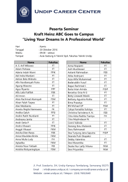 List Peserta