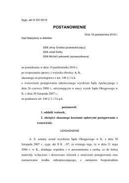 IV KO 55-16 - Sąd Najwyższy