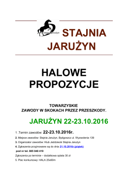 Propozycje