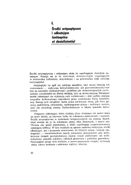 Środki antyseptyczne