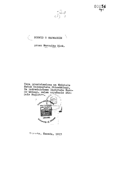 Page 1 00056y `\ (t NORWID o SLOWACKIM `\ przez