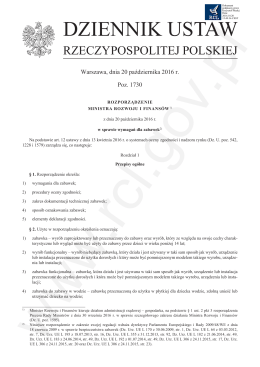 DZIENNIK USTAW