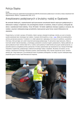 Generuj PDF - Policja Śląska