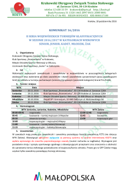 30.10 Zakliczyn - II WTK Młodzików