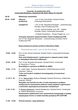 Zobacz wstępny program konferencji