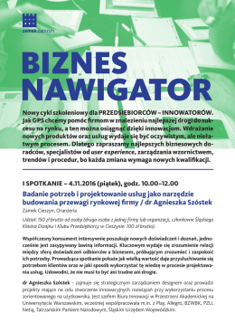 Ulotka informacyjna