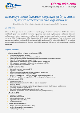 Pobierz PDF - WLR Training Group