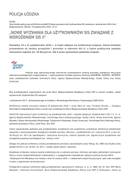 nowe wyzwania dla użytkowników sis związane z