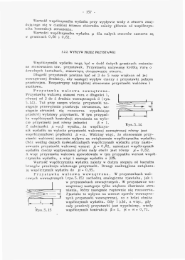 Page 1 &ndash; 157 &ndash; wartość Wsp&oacute;łczynnika wydatku przy wypływie