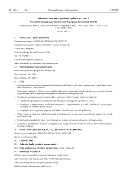 Informacje, które należy przekazać zgodnie z art. 5 ust. 2
