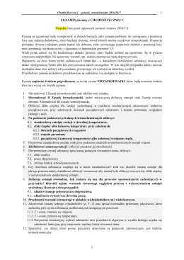Pytania egzaminacyjne