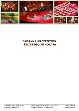 Pobierz ofertę Mikołajkową