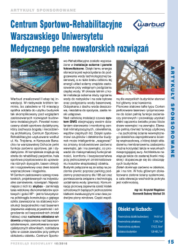 Centrum Sportowo-Rehabilitacyjne Warszawskiego Uniwersytetu