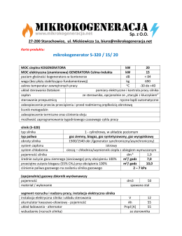 mikrokogenerator S